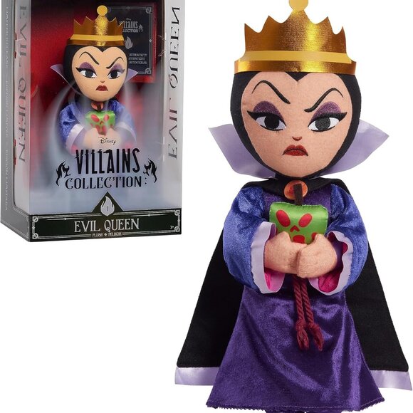 DISNEY VILLIAN COLLECTION DOLLS, 3 PIECE SET, NIB, CRUELLA, QUEEN, MALEFIENT - Picture 6 of 10